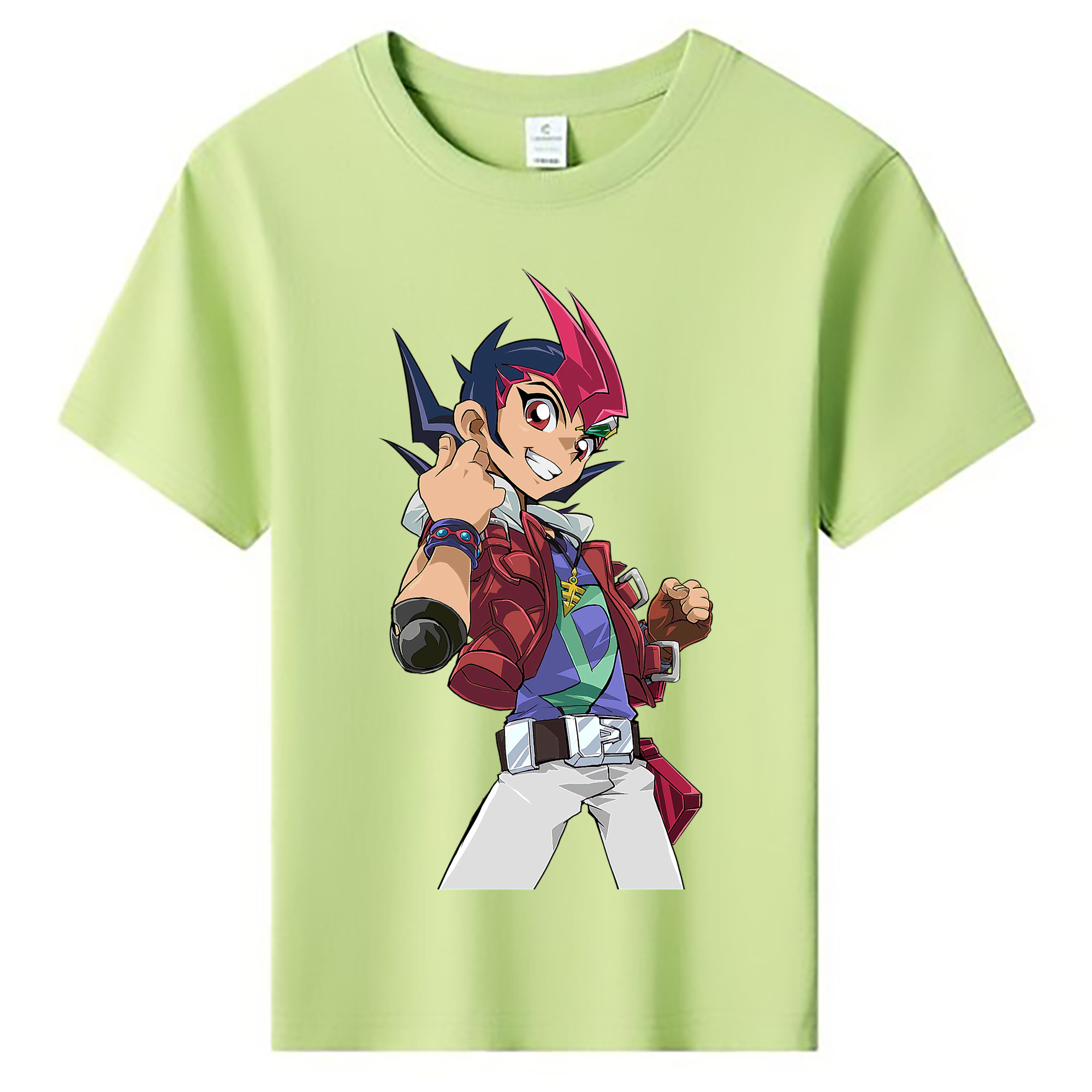 （画像用） 遊☆戯☆王 Yu-Gi-Oh! 綿100％キッズTシャツ（フロントプリント）
